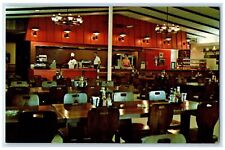 c1960's Happy Birthday Pardner Restaurant Interior Newport Kentucky KY Postcard picture