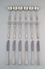 Hans Hansen cutlery Susanne in sterling silver. Complete silver lunch service picture