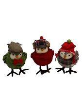 3 Target Birds  2014 Winter Christmas Holiday W/original Tags picture