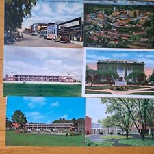Lot of 6,  ATHENS GEORGIA  Old GA Postcards   ca. 1930's-70's University  Motels picture