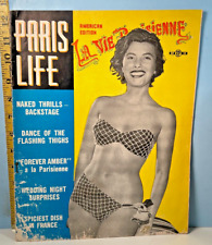 Jan-Feb 1953 PARIS LIFE La Vie Parisienne Pin-Ups Cheesecake Risque Magazine picture