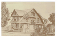 RPPC Residence of C.M. Willson Daytona Beach Florida FL Postcard Boarding House picture