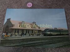 PBTP Train or Station Postcard Railroad RR NP DEPOT BILLINGS MONTANA picture