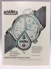 Roamer 1958 Vintage Watch Advertisement picture