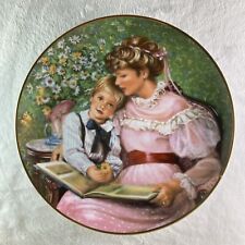TIMES REMEMBERED Plate Artist Sandra Kuck Mother's Day 1986 Reco Mother & Child picture
