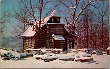 Postcard Wilderness Church At Silver Dollar City Table Rock Lake Ark [df] picture