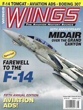 Wings Magazine A 2006 F14 Tomcat Iran Aviation Ads Midair Grand Canyon Collision picture