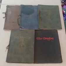 Rare 1920s mcdonough military academy georgia yearbooks 1920s-1924 lot (5) picture