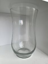 Libbey 10.5”Flower VASE Hurricane Candle Holder Clear Glass Decor- Beautiful  picture