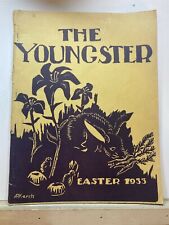1932 1933 New Rochelle New York Isaac Young Junior High School Magazine Easter picture