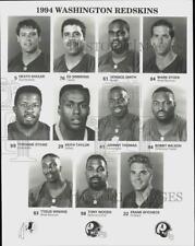 1994 Press Photo Washington Redskins Football Player Headshots - srs00344 picture