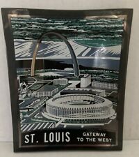 Vintage St. Louis, Missouri, Gateway to the West Glass Ashtray-Collectable picture