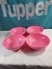 Tupperware Open House Salad Bowls 700ml / 24oz Pink New Sale picture
