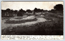 St. Paul, Minnesota, Como Park Floral Gardens, Antique, Vintage 1911 Post Card picture