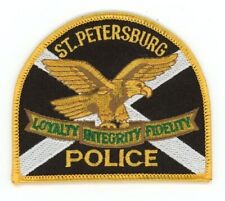 FLORIDA FL ST PETERSBURG POLICE NICE SHOULDER PATCH SHERIFF picture