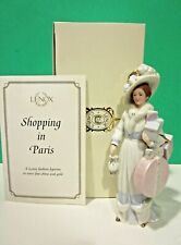 LENOX SHOPPING IN PARIS '20s Fashion Figurine --- NEW in BOX with COA picture