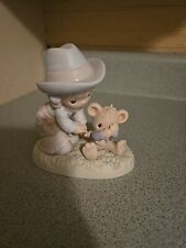 Precious Moments-Cowgirl Roping Teddy Bear-I Can't Bear To Let You Go(NB) picture