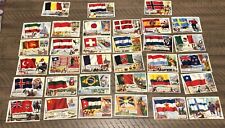 1956 Topps Flags of the World 33 Card Lot *Marked picture