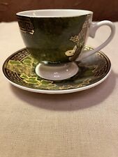 Demitasse Tea Cup and Saucer. By Illumicrate Goddess Of Wisdom - Athena picture