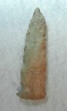 WELL USED AUTHENTIC ARKANSAS STEMMED KNIFE NICE ARTIFACT SPEAR ARROWHEAD TOOL picture