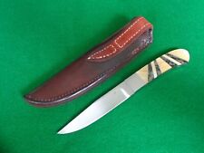 RARE TOMMY LEE Santa Fe STONEWORKS Custom Boot/Hunting Knife PEARL NICE  picture