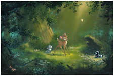 Disney Fine Art Limited Edition Canvas The Beauty of Life-Bambi- Rob Kaz picture