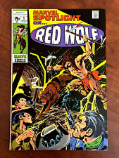 RED WOLF Marvel Spotlight Comic #1 Nov 1971 1st Appear & Origin Red Wolf VF+/NM picture