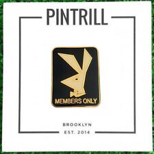⚡RARE⚡ PINTRILL x NATUREL 'MEMBERS ONLY' Playboy Bunny Pin *BRAND NEW* 🐇 picture