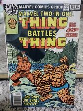 Marvel Two-In-One #50 The Thing Battles The Thing (Marvel) (1979) Good picture