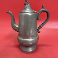 Antique Pewter teapot: Morey & Ober, Boston. marked no. 1; c 1850 picture