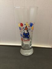 Bud Light Spuds MacKenzie party animal 1987 glass Anheuser-Busch Budweiser  picture