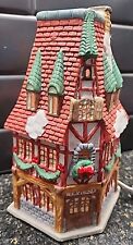 Collins Holiday Expressions Christmas Tavern Porcelain Lighted House picture