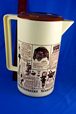 MONTGOMERY WARDS PLASTIC CARAFE PITCHER WITH LID picture