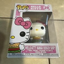 2019 Funko Pop Hello Kitty #29 Hello Kitty Kawaii Burger Shop Mint As Pictured picture