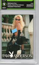 1996 SPORTS TIME PLAYBOY PAMELA ANDERSON CARD #98 MINT 9 BY DEGREE AWESOME picture