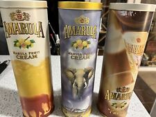 Set Of 3 (different). Amarula, Marula Fruit Cream Empty Collector S. Africa Tins picture