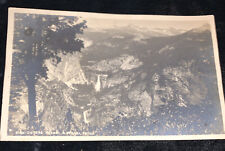 1922  RPPC, California Yosemite Postcard High Sierras Vernal Falls Real Photo picture