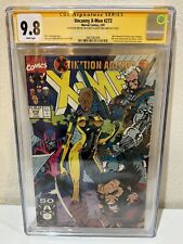 Uncanny X-Men #272 1991 CGG graded 9.8 2x Signed by Jim Lee & Scott Williams picture