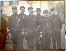 Officers, Soldiers, 1914 Vintage Silver Print. 8x10 Silver Print   picture