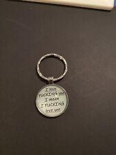I Love F***ing You, I Mean I F***ing Love You Funny Keychain picture