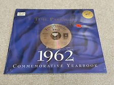 Time Passages 1962 Commemoratuve Yearbook Calender New Sealed Collectible picture