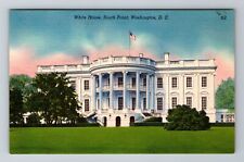 Washington DC, White House South Front, Antique, Vintage Postcard picture