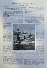 1904 Through the Straights of Gibraltar on the French Submarine Kerrigan picture