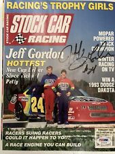 Jeff Gordon & Ray Evernham Signed Magazine Cover / PSA picture