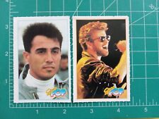 2 1987 SUPER POP card George Michael Andrew Ridgeley Wham Wham Group Band  picture