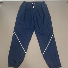 Military US Air Force Windbreaker PT Pants Large Regular Blue Lined Drawstring picture