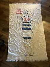 Vintage Please Don’t Squeeze The Charmin 1970’s Beach Towel Mr Whipple picture