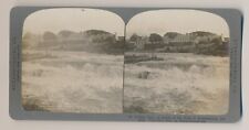 Stereoview Ireland #76 Salmon Leap Erne at Ballyshannon c1910 Stereo-Travel Co picture