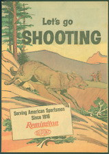 Vintage 1955 Remington Arms Let's Go Shooting Comic VF/NM picture