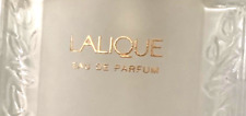 💋 LALIQUE EAU DE PERFUM NATURAL SPRAY 4 3/4”  OPAQUE GLASS Vintage Gorgeous picture